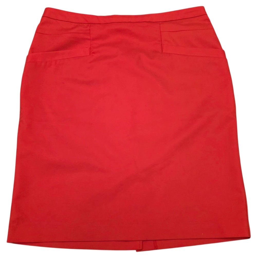 H&M Bright Red Mini Skirt Size 10